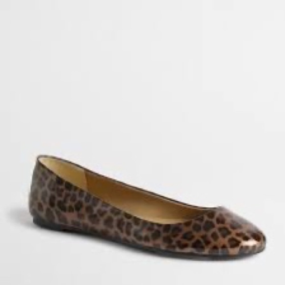JCrew Tortoise Ballet Flats Size 8.5